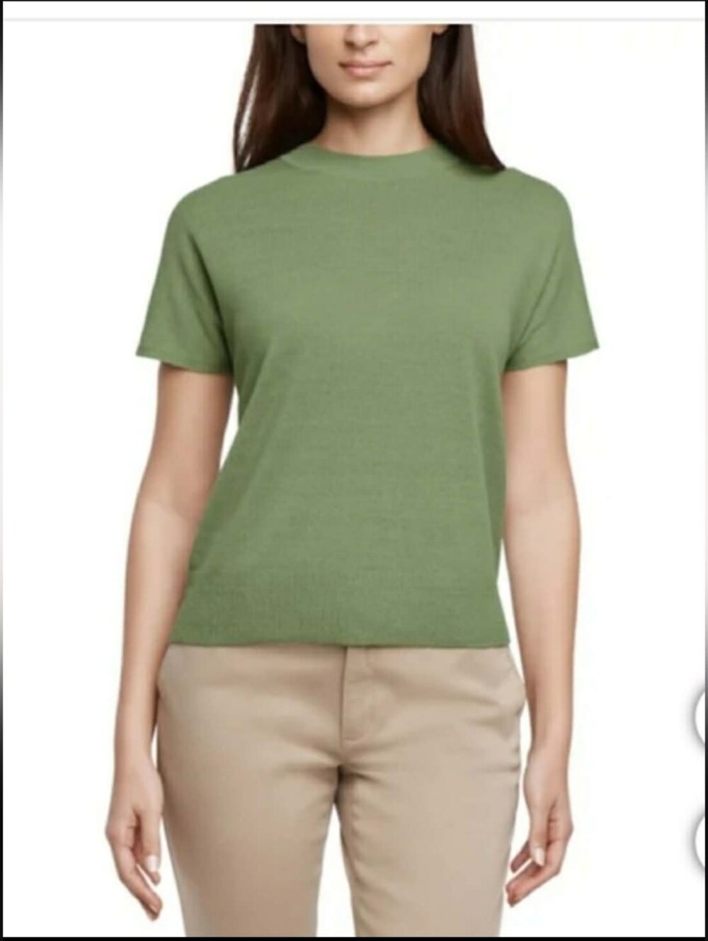 Banana Republic Ladies' Short Sleeve Knit Top